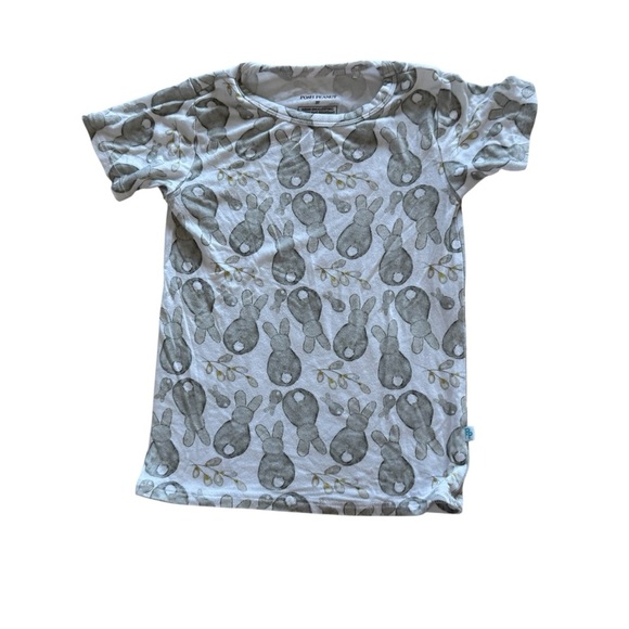 Bundle 3T Toddler Girls Shorts Sleeve Tops Bunnies Easter Egg Hunt NWT - Picture 4 of 7